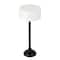 Mini Black Floor Lamp with White Shade by Make Market®